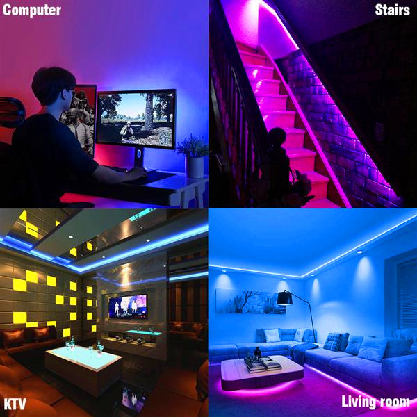 high quality 12V-5050RGB 44 Keys 10 Meters 300 Lights (40W) Full spectrum Light LED Strips Waterproof Top-grade material lighting Strip
high quality 12V-5050RGB 44 Keys 10 Meters 300 Lights (40W) Full spectrum Light LED Strips Waterproof Top-grade material lighting Strip