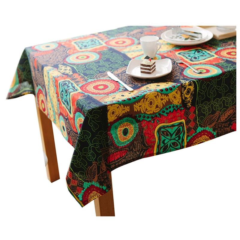 Washable Square Cotton Linen Tablecloth, Vintage Dinner Picnic Table Cloth Home Decoration, As shown
Washable Square Cotton Linen Tablecloth, Vintage Dinner Picnic Table Cloth Home Decoration, As shown