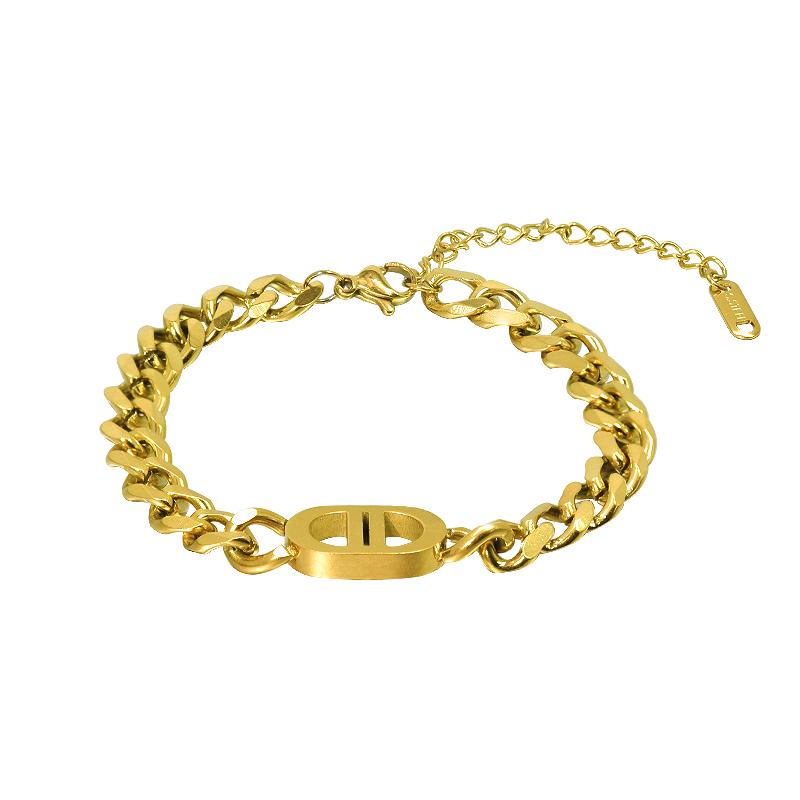 Bangle Stainless Steel Bracelets Korean Style Personalized Jewelry Bracelet Fashionable Bangles Charms Designer Christmas Gift Female
Bangle Stainless Steel Bracelets Korean Style Personalized Jewelry Bracelet Fashionable Bangles Charms Designer Christmas Gift Female