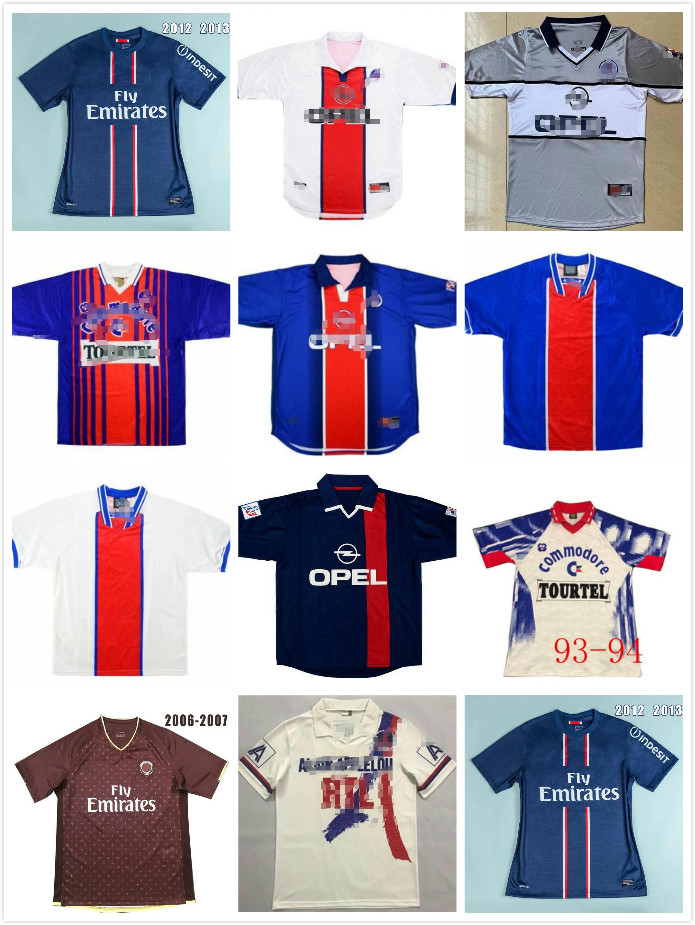 93 94 95 96 Paris Retro futebol VENCEDORES OKOCHA LEROY ADAILTON 1998 1999 2000 90 92 Paris Paris classic RAI camisas de futebol, Black;yellow
93 94 95 96 Paris Retro futebol VENCEDORES OKOCHA LEROY ADAILTON 1998 1999 2000 90 92 Paris Paris classic RAI camisas de futebol, Black;yellow