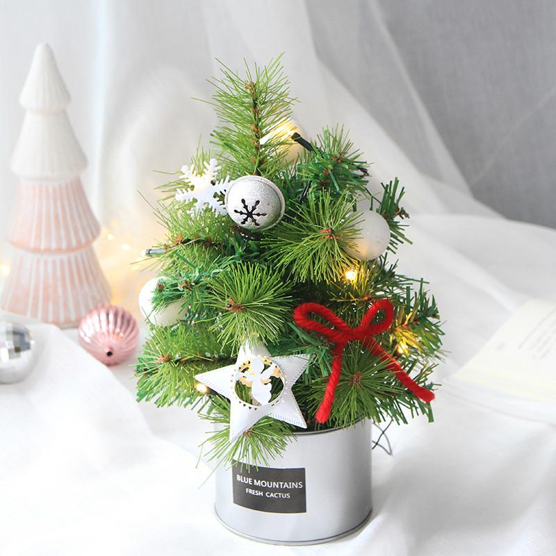 Creative Korean Home Desktop Small Christmas Tree Living Room Fashion Christmas Ornaments Adorno Navidad Home Decoration EC50SD
Creative Korean Home Desktop Small Christmas Tree Living Room Fashion Christmas Ornaments Adorno Navidad Home Decoration EC50SD