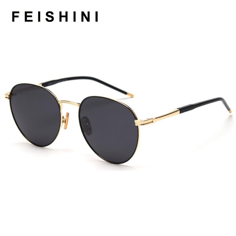 Sunglasses FEISHINI Celebrity Women Brand Polarized Original Designer Luxury Tiny Metal Fashion 2021 Drive Glasses For Men Retro
Sunglasses FEISHINI Celebrity Women Brand Polarized Original Designer Luxury Tiny Metal Fashion 2021 Drive Glasses For Men Retro