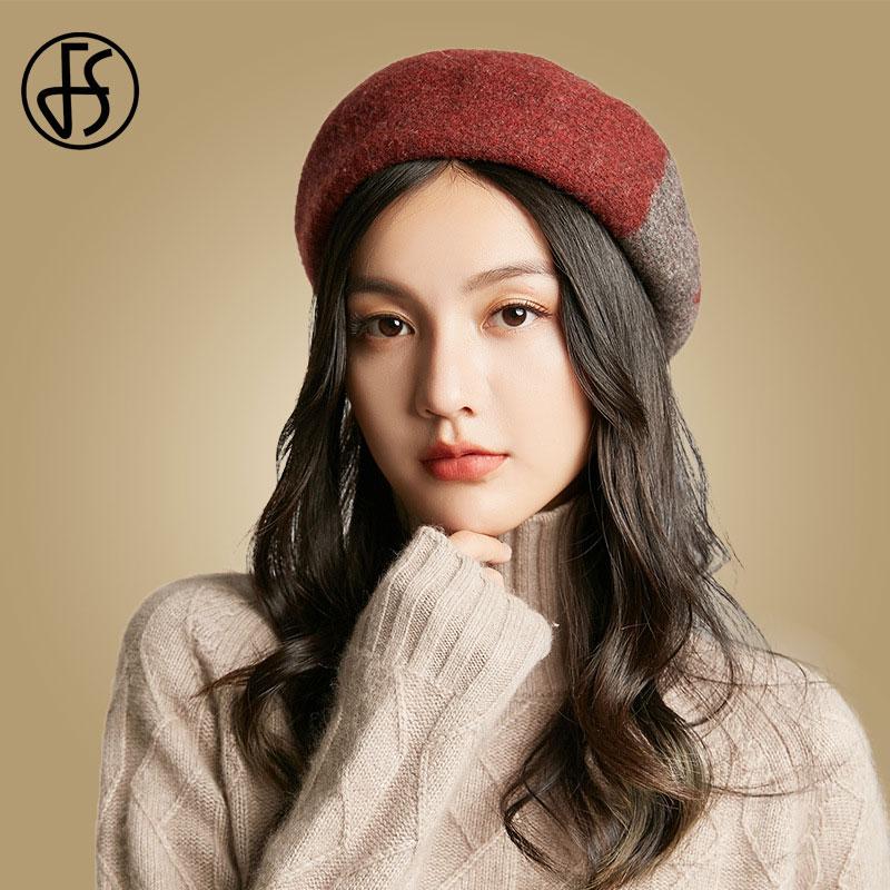 FS French Beret Hats For Women 2020 Fashion Felt Hats Vintage Autumn Winter Khaki Black Red Ladies Warm Female Caps
FS French Beret Hats For Women 2020 Fashion Felt Hats Vintage Autumn Winter Khaki Black Red Ladies Warm Female Caps