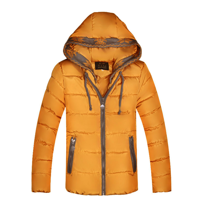 Large Size Women Winter Short Jacket Female Plus Size Hood Women Parka With Stand-Up Collar Autumn Windbreaker Cotton Down 201217