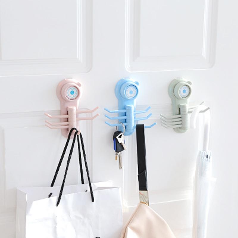 1PC Powerful Suction Cup Without Trace Six-claw Hook Vacuum Adsorption Creative Multi-purpose Small Object Six-link Hook Plastic
1PC Powerful Suction Cup Without Trace Six-claw Hook Vacuum Adsorption Creative Multi-purpose Small Object Six-link Hook Plastic