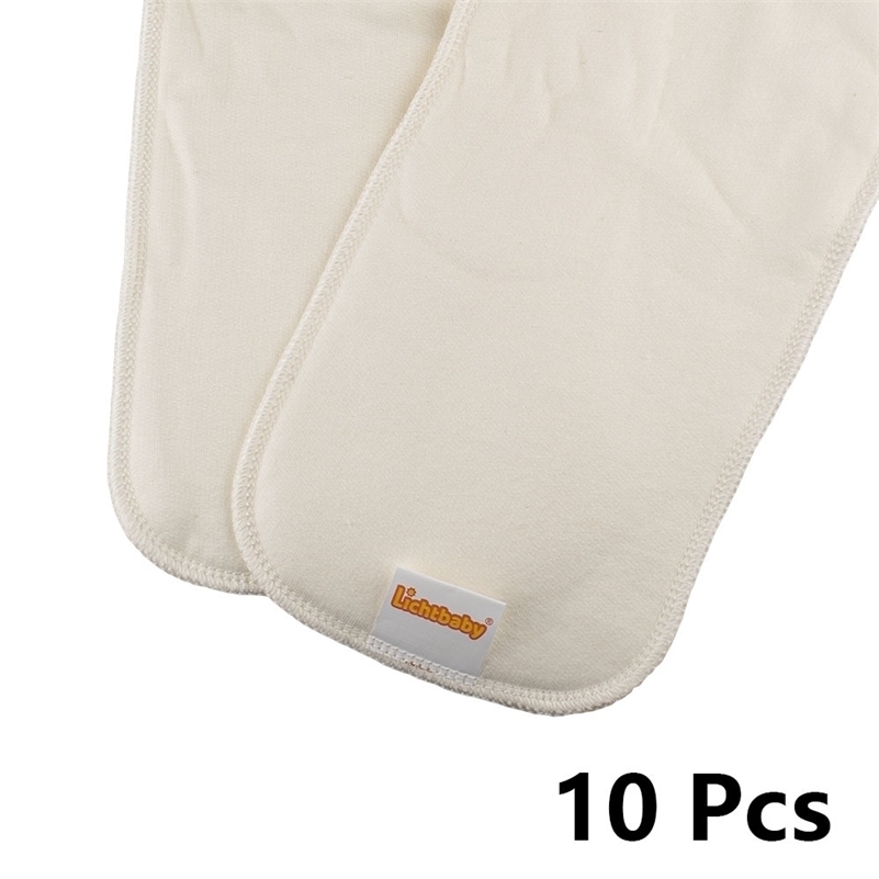 Lichtbaby High Quality Bamboo Cotton Hemp Bamboo Terry Inserts 10 PCS Reusable Washable 201117
Lichtbaby High Quality Bamboo Cotton Hemp Bamboo Terry Inserts 10 PCS Reusable Washable 201117