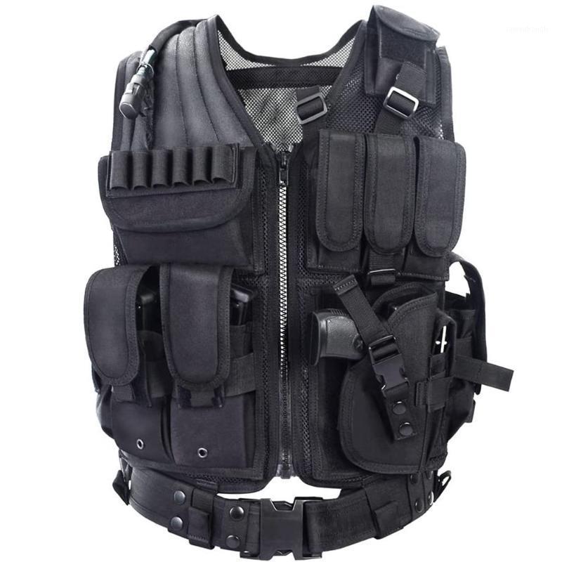 Tactical Vest Outdoor Ultra-Light Breathing Fight Training Vest Adjustable for Adults 600D Encryption Polyester-VT-10631, Black
Tactical Vest Outdoor Ultra-Light Breathing Fight Training Vest Adjustable for Adults 600D Encryption Polyester-VT-10631, Black