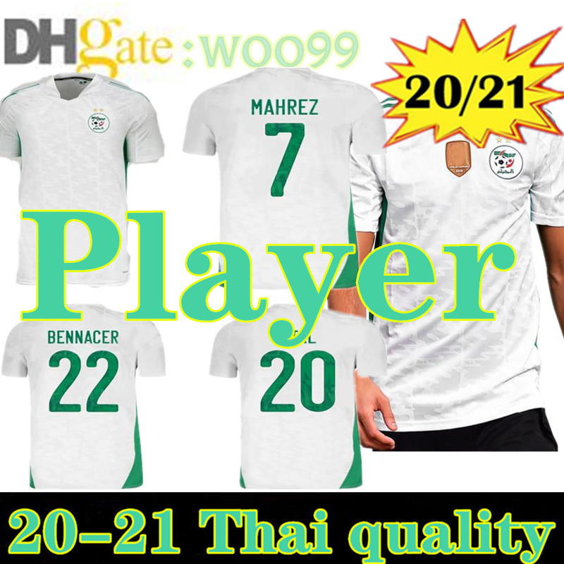 Player version 2020 2021 Algeria Mahrez Soccer Jerseys 20 21 Algeria SLIMANI BRAHIMI BENNACER Football Shirts Maillot de foot Uniforms, Image
Player version 2020 2021 Algeria Mahrez Soccer Jerseys 20 21 Algeria SLIMANI BRAHIMI BENNACER Football Shirts Maillot de foot Uniforms, Image
