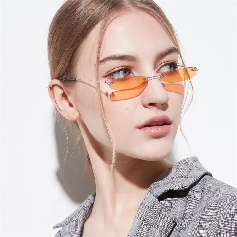 2020 Vintage Small Eyewear Women Rimless Rectangle Tiny Narrow Frameless Sunglasses Square Rave Festival Designer High Quality1
2020 Vintage Small Eyewear Women Rimless Rectangle Tiny Narrow Frameless Sunglasses Square Rave Festival Designer High Quality1