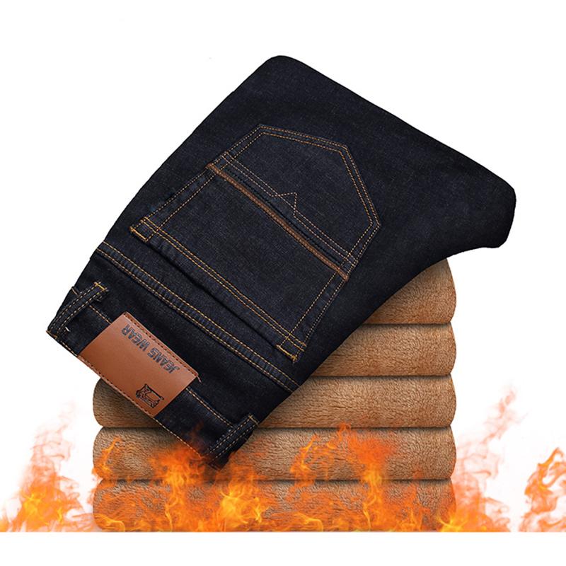 YIHAIFA 2020 Winter Newest Men's Warm Jeans Business Casual Elasticity Thick Slim Denim Pants Trousers Plus Size 38 40, Black
YIHAIFA 2020 Winter Newest Men's Warm Jeans Business Casual Elasticity Thick Slim Denim Pants Trousers Plus Size 38 40, Black