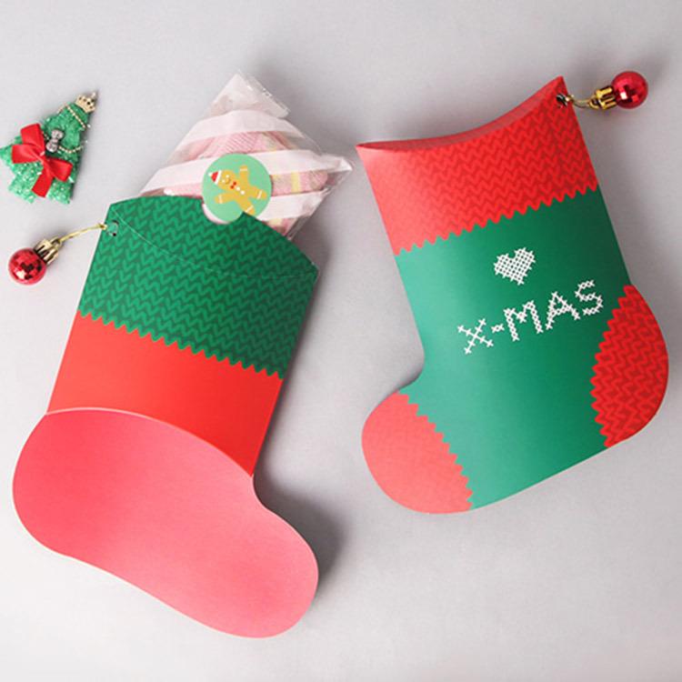 50 Bags x Christmas Gift Package Boxes Socks with Red Bell Pattern Beautiful Sweets Wrapper Holder
50 Bags x Christmas Gift Package Boxes Socks with Red Bell Pattern Beautiful Sweets Wrapper Holder