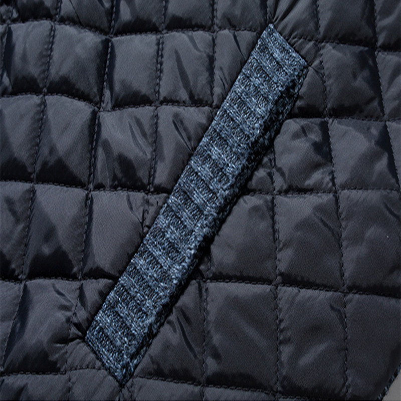 Autumn Winter Mandarin Collar Men Cardigan Thick Patchwork Pocket Zipper Soft Warm Coat Knitted Casual Male Sweater Pull Homme 201221
