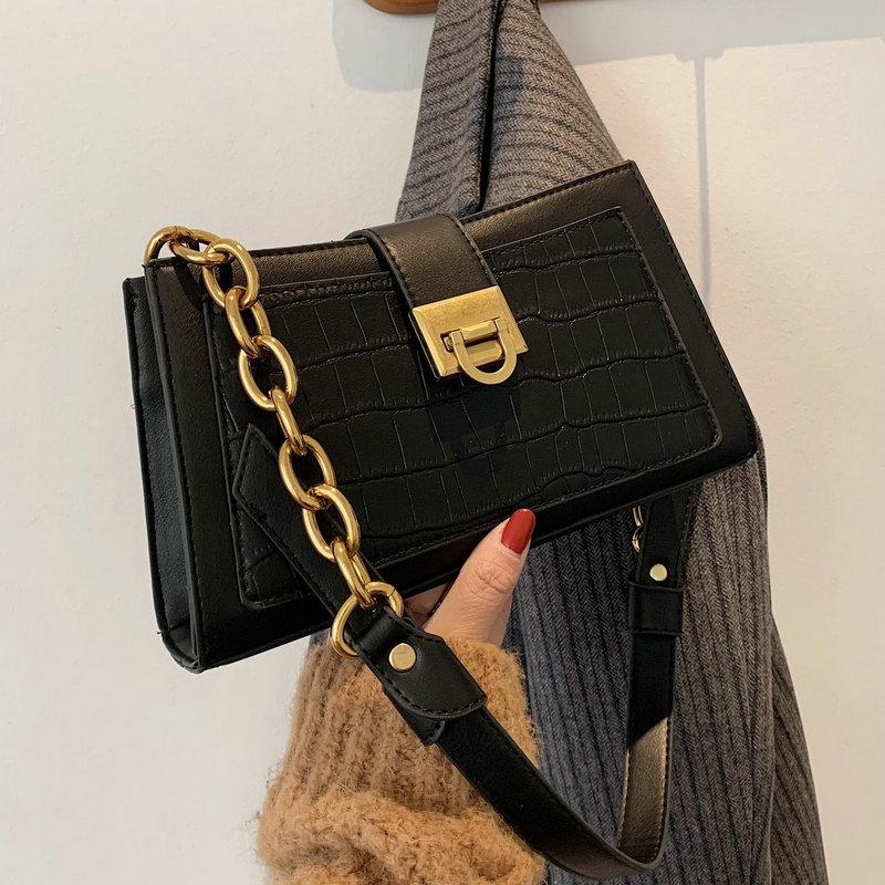 Simple Solid Color PU Leather Shoulder Bags for Women 2021 High Quality Luxury Chain Handbags and Purses Ladies Hand Bag 6929, Beige
Simple Solid Color PU Leather Shoulder Bags for Women 2021 High Quality Luxury Chain Handbags and Purses Ladies Hand Bag 6929, Beige