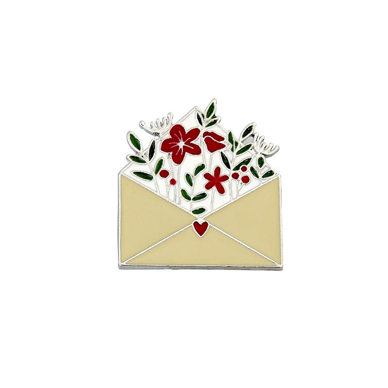 Pins, Brooches Cartoon Creative Brooch Plant Flower Envelope Badge For Girls Denim Clothes Hat Jacket Backpack Decorative Needle Jewelry
Pins, Brooches Cartoon Creative Brooch Plant Flower Envelope Badge For Girls Denim Clothes Hat Jacket Backpack Decorative Needle Jewelry