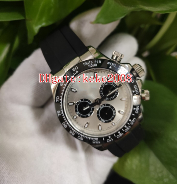 TOP Wristwatches 116519 40mm BP ETA 4130 Movement Stainless Chronograph Working Natural rubber strap Mechanical Automatic Mens Watch Watches, Slivery;brown
TOP Wristwatches 116519 40mm BP ETA 4130 Movement Stainless Chronograph Working Natural rubber strap Mechanical Automatic Mens Watch Watches, Slivery;brown