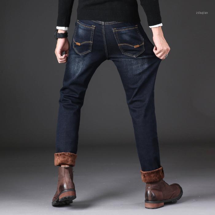 Men Winter Jeans Thicker Warm Black Denim Jeans Straight Fit Good Quality Men Fleece Smart Casual Long Blue Size 401
Men Winter Jeans Thicker Warm Black Denim Jeans Straight Fit Good Quality Men Fleece Smart Casual Long Blue Size 401