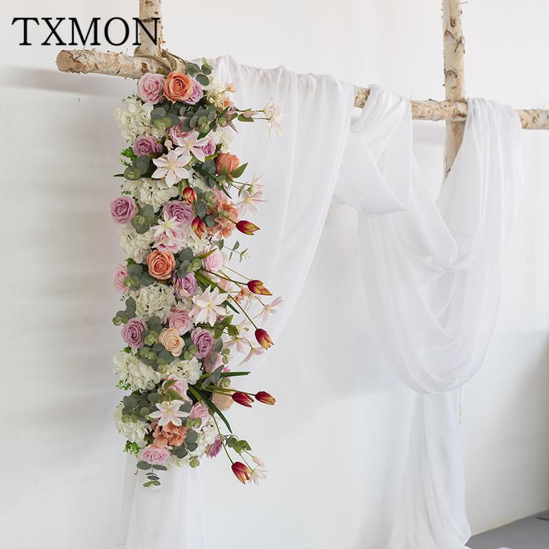 New wedding T platform road lead flower artificial flower simulation arrangement wedding decoration prop arch1
New wedding T platform road lead flower artificial flower simulation arrangement wedding decoration prop arch1
