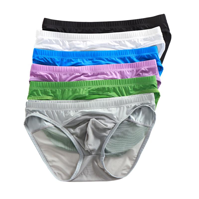 6PCS Sexy Underwear Mesh Transparent Men Briefs Seamless Breathable Panties Men Bikini Seamless Low Waist Soft Underpants Brief 
6PCS Sexy Underwear Mesh Transparent Men Briefs Seamless Breathable Panties Men Bikini Seamless Low Waist Soft Underpants Brief