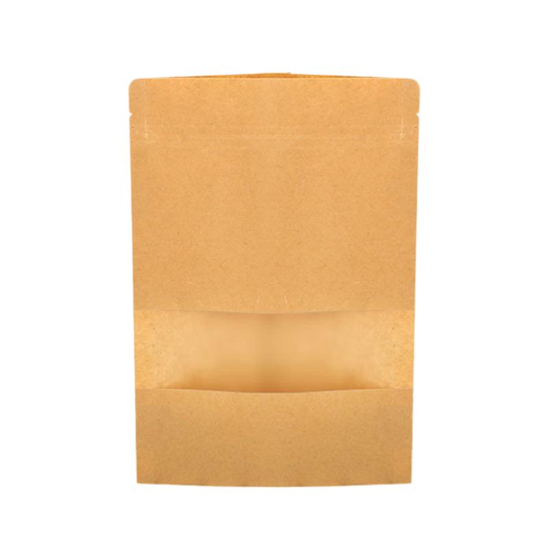 50 Pcs Self Standing Bag Moisture-proof Transparent Window Pouch Dried Fruit Pouch for Beans Candies Nuts
50 Pcs Self Standing Bag Moisture-proof Transparent Window Pouch Dried Fruit Pouch for Beans Candies Nuts