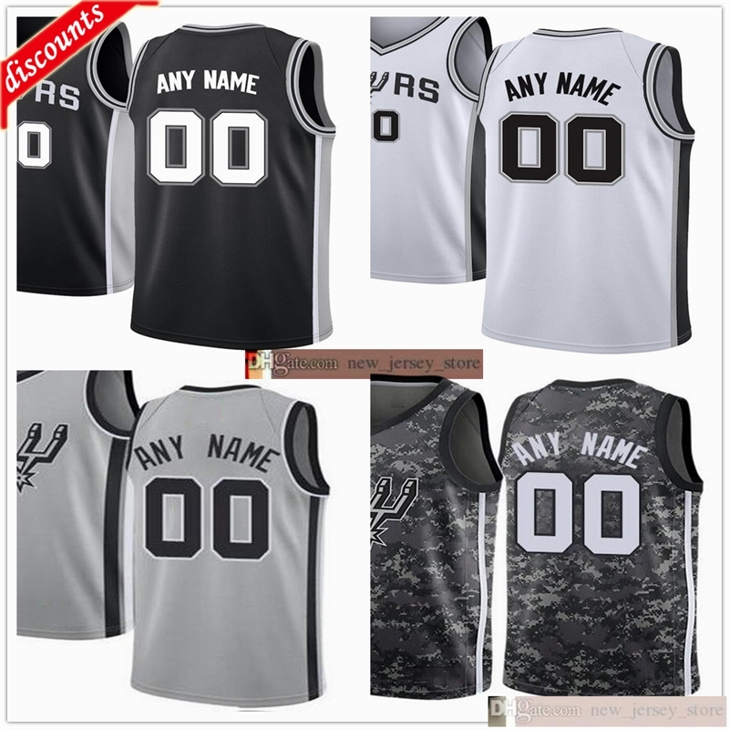 Custom Printed Tim 21 Duncan DeMar 10 DeRozan Derrick 4 White LaMarcus 12 Aldridge Dejounte 5 Murray Manu 20 Ginobili Tony 9 Parker Jerseys, Printed black
Custom Printed Tim 21 Duncan DeMar 10 DeRozan Derrick 4 White LaMarcus 12 Aldridge Dejounte 5 Murray Manu 20 Ginobili Tony 9 Parker Jerseys, Printed black