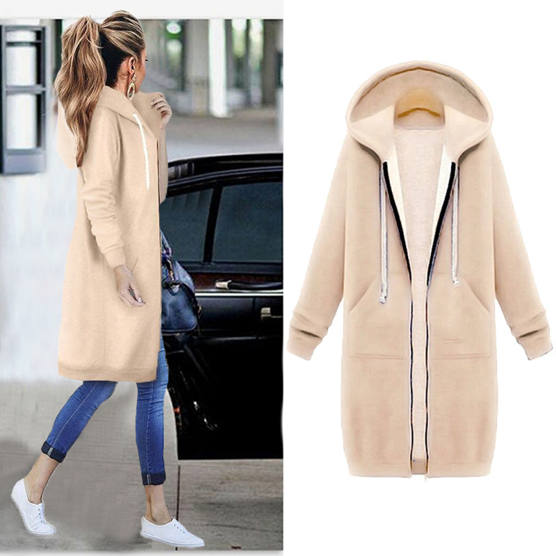 2021 New 5xl Female Size Sweatshirt Winter Long Sleeve Pocket Zip Up Outerwear Jacket with Hood Outwear Clothes Tops N4KN, The picture
2021 New 5xl Female Size Sweatshirt Winter Long Sleeve Pocket Zip Up Outerwear Jacket with Hood Outwear Clothes Tops N4KN, The picture