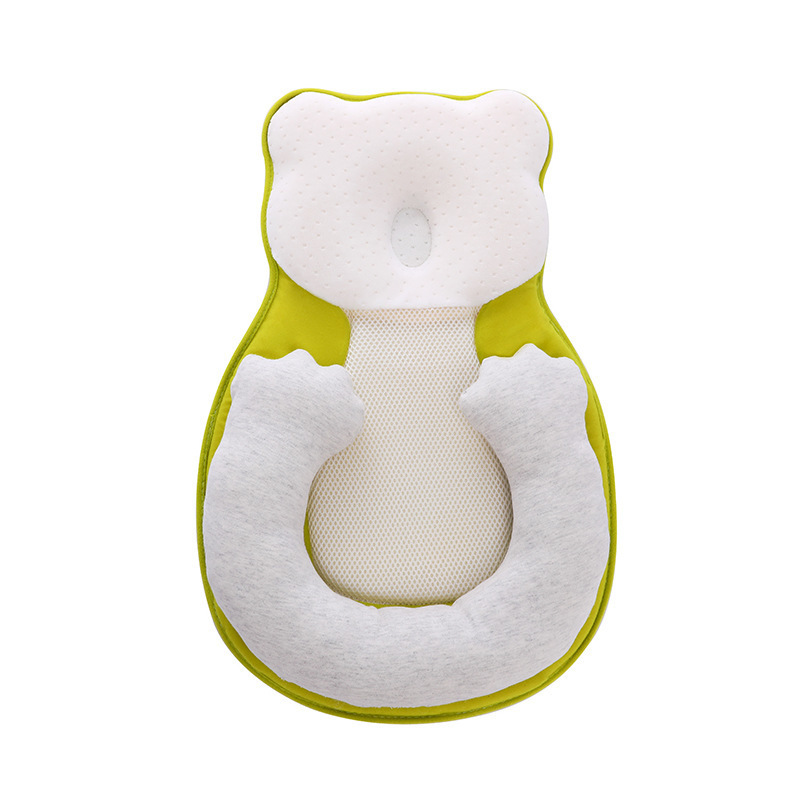 Baby Anti-roll Pillow Newborn Prevent Flat Head Infant Sleep Positioner Cushion for Toddler Baby Crib Cradle Cot Nest Bassinet LJ201014