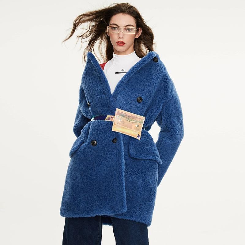 Autumn and Winter Light Mature Women' New Wool Overcoat Mid-Length Loose Fleece Warming Scarf Jacket Coat Women Winter Coats, Sapphire blue
Autumn and Winter Light Mature Women' New Wool Overcoat Mid-Length Loose Fleece Warming Scarf Jacket Coat Women Winter Coats, Sapphire blue