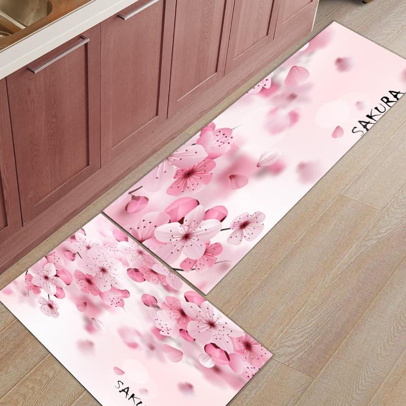 2Pcs/Set Kitchen Mat Cherry Blossom Wallpaper Floor Mat Carpet Door Mats Entrance Non-Slip Floor Rug For Living Room Bathroom, As pic
2Pcs/Set Kitchen Mat Cherry Blossom Wallpaper Floor Mat Carpet Door Mats Entrance Non-Slip Floor Rug For Living Room Bathroom, As pic