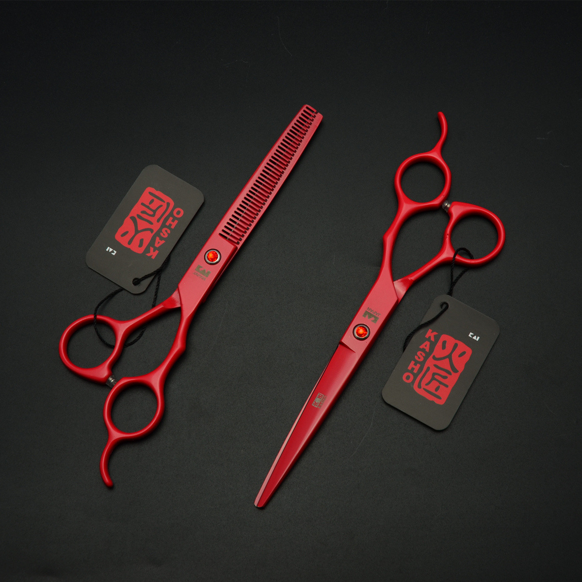 Spot Firesmith Japan 440C KASHO Scissors Barber Salon Scissors Set Haircut Red Scissor 7 Inch hair cutting Tooth Scissorss
Spot Firesmith Japan 440C KASHO Scissors Barber Salon Scissors Set Haircut Red Scissor 7 Inch hair cutting Tooth Scissorss