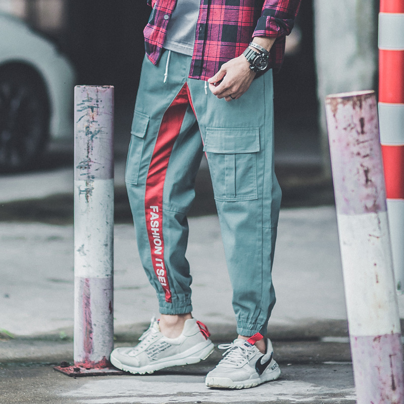 2021 Aelfric Eden Side Striped Letter Print Men Joggers New Design Male Cargo Pants Casual Streetwear Hip Hop Sweatpants O4q8, Red
2021 Aelfric Eden Side Striped Letter Print Men Joggers New Design Male Cargo Pants Casual Streetwear Hip Hop Sweatpants O4q8, Red