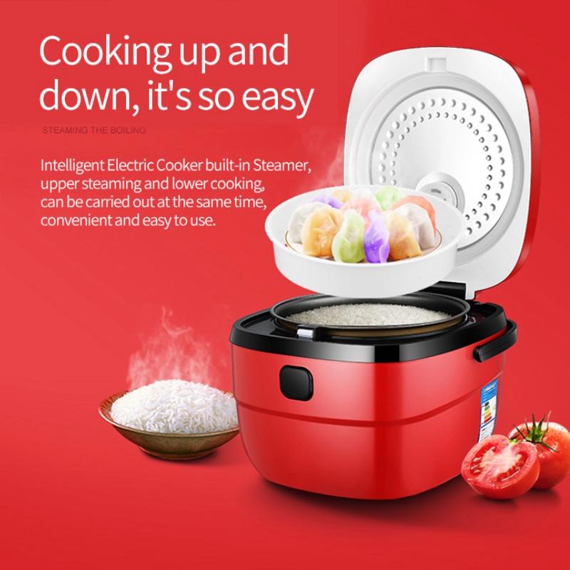900W Home Smart Rice Cooker 5L Multi-function Porridge Soup Rice Cooker Timing Reservation Non-Stick Automatic
900W Home Smart Rice Cooker 5L Multi-function Porridge Soup Rice Cooker Timing Reservation Non-Stick Automatic
