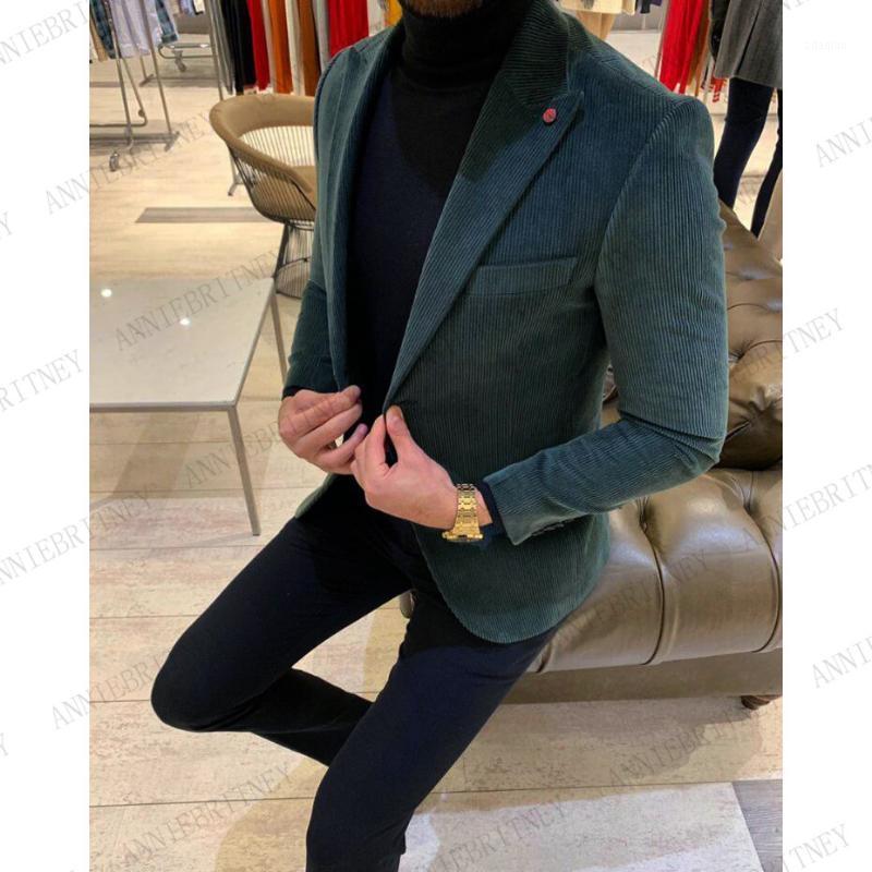 2020 Casual Blue Corduroy Blazer Men Slim Fit Man Self-cultivation Leisure Tide Jacket Hombre Business Tailored Man's Suit Coat1, Gold
2020 Casual Blue Corduroy Blazer Men Slim Fit Man Self-cultivation Leisure Tide Jacket Hombre Business Tailored Man's Suit Coat1, Gold