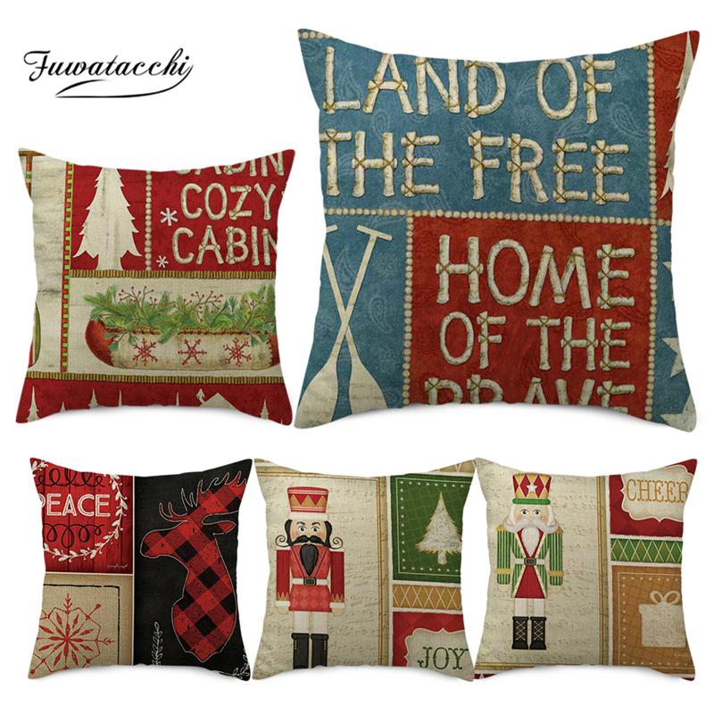 Fuwatacchi Christmas Linen Cushion Cover Throw Pillows for Couch Pillowcase Home Sofa Chair Decorative Pillow Cover 45x45cm, Hgsfz0098bddd
Fuwatacchi Christmas Linen Cushion Cover Throw Pillows for Couch Pillowcase Home Sofa Chair Decorative Pillow Cover 45x45cm, Hgsfz0098bddd