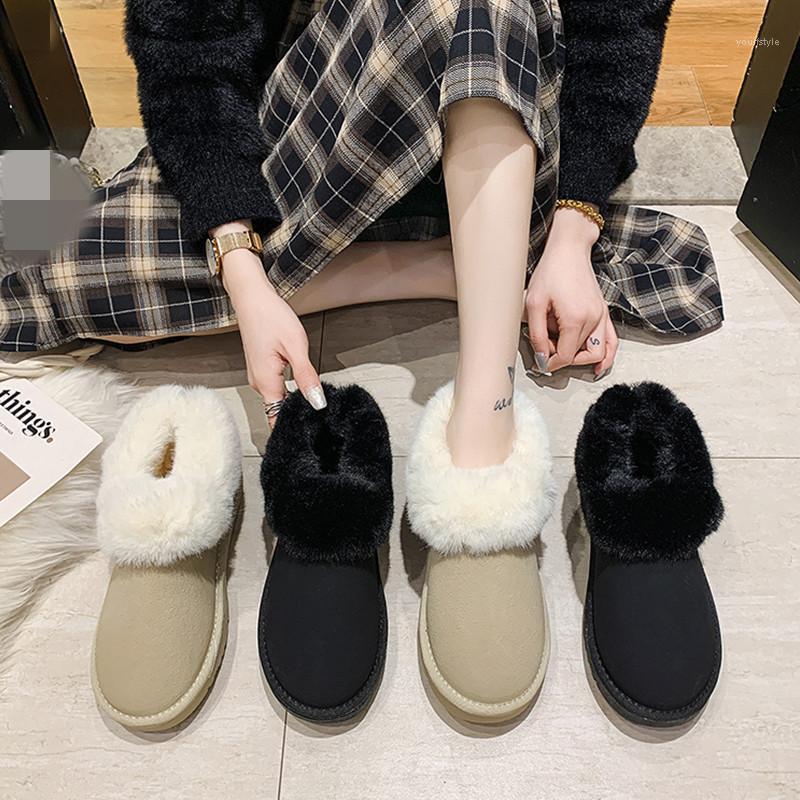 2021 Shoes Snow Boots for Women Booties Ladies Luxury Designer Low Heels Booties Round Toe Winter Footwear Plush Boots-women1, Beige
2021 Shoes Snow Boots for Women Booties Ladies Luxury Designer Low Heels Booties Round Toe Winter Footwear Plush Boots-women1, Beige
