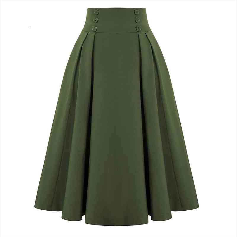 Women Fashion Casual Skirt With Pockets Vintage High Waist Pleated Skirt Pleated Elegant Female Bottom, Black
Women Fashion Casual Skirt With Pockets Vintage High Waist Pleated Skirt Pleated Elegant Female Bottom, Black