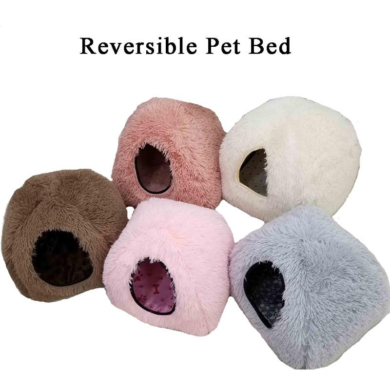Pet Fuzzy House 5 Sizes Reversible Dog Cat Bed Foldable Super Warm pp Cotton 4 Seasons Kitten Puppy Kennel 4 Kinds Multiple uses, Additional cushion
Pet Fuzzy House 5 Sizes Reversible Dog Cat Bed Foldable Super Warm pp Cotton 4 Seasons Kitten Puppy Kennel 4 Kinds Multiple uses, Additional cushion