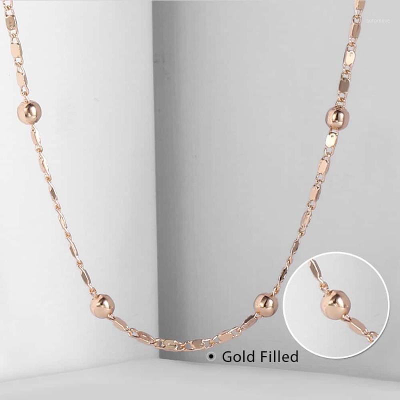 2mm Marina Stick Bead Link Chain for Women Necklace 585 Rose Gold Necklace Chain NEW Wholesale Jewelry Gifts 20/24inch CN181
2mm Marina Stick Bead Link Chain for Women Necklace 585 Rose Gold Necklace Chain NEW Wholesale Jewelry Gifts 20/24inch CN181