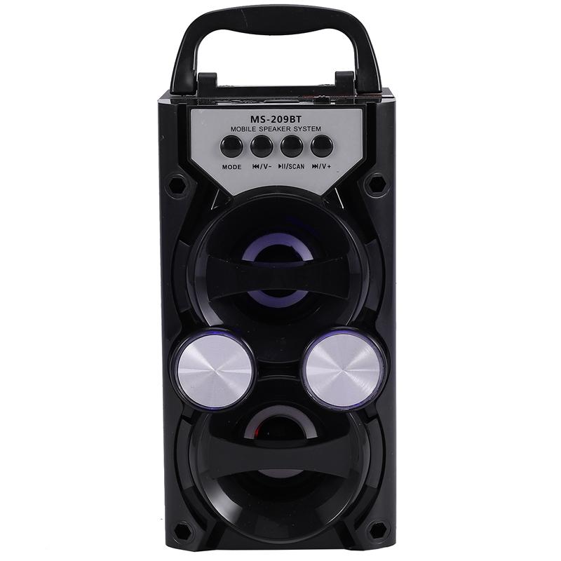 Wireless Portable Ms-209Bt Bluetooth Speaker FM Radio Outdoor Speaker o High Power Music
Wireless Portable Ms-209Bt Bluetooth Speaker FM Radio Outdoor Speaker o High Power Music