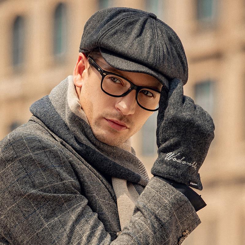 2021 Spring Winter Wool Beret Men's Cap Vintage Flat Beret Women Hat Femme Peaky Blinder Short Brim Hats Thicken Newsboy Boina, Khaki
2021 Spring Winter Wool Beret Men's Cap Vintage Flat Beret Women Hat Femme Peaky Blinder Short Brim Hats Thicken Newsboy Boina, Khaki