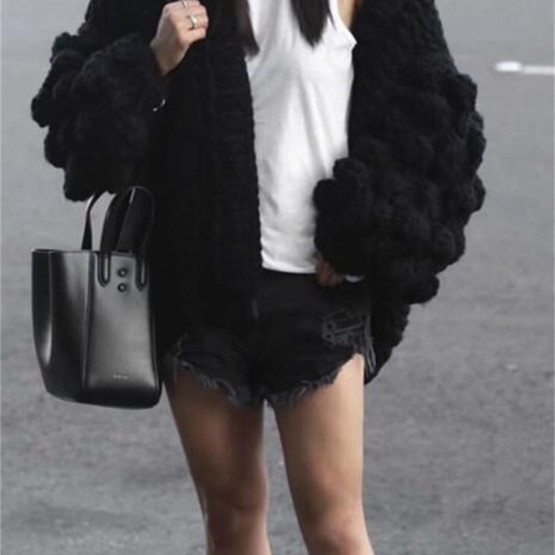 New Autumn 2021 Female Cardigan Knitted Pink Sweater Luxury Designer Woman Clothes Vintage L1ob AT17, Black
New Autumn 2021 Female Cardigan Knitted Pink Sweater Luxury Designer Woman Clothes Vintage L1ob AT17, Black