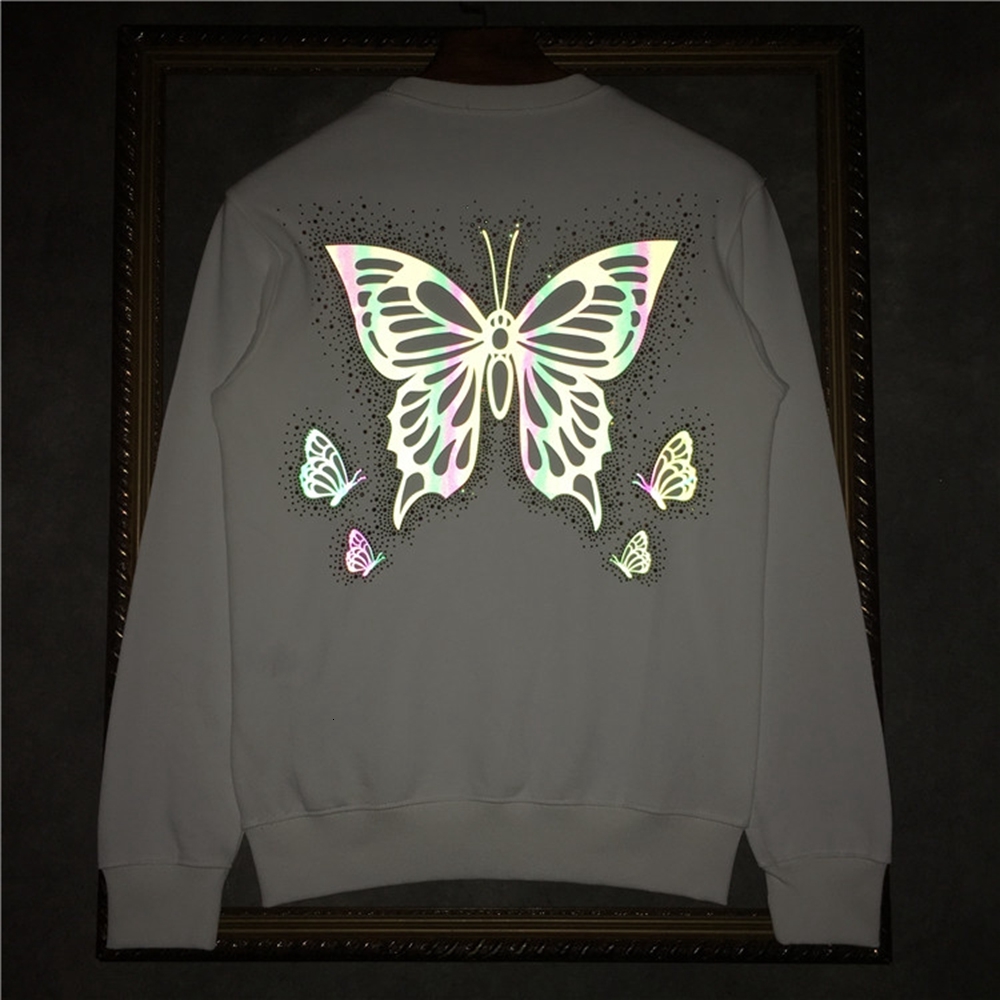 Men' 100% Cotton Round Neck Pullover with 3m Reflective Rhinestone Letter Butterfly Print Sweatshirt Men Sweaterwear Dd|41935d5 G3mu, Black
Men' 100% Cotton Round Neck Pullover with 3m Reflective Rhinestone Letter Butterfly Print Sweatshirt Men Sweaterwear Dd|41935d5 G3mu, Black