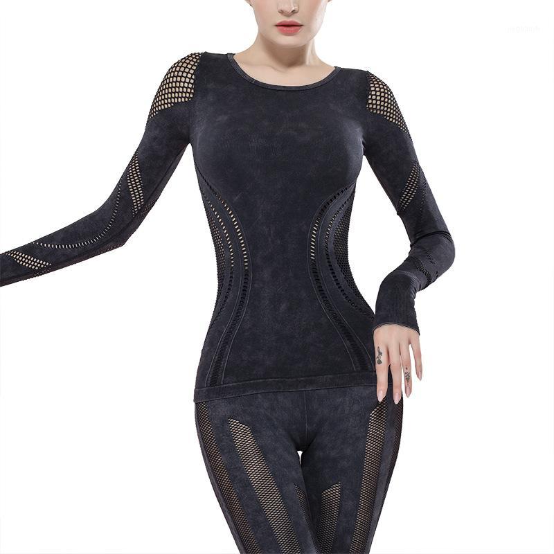 Sportshirt Dames Autumn winter New Hollow long-sleeve t shirt homme sport solid yoga Top Female Fitness Tops womens workout tops1, Purple
Sportshirt Dames Autumn winter New Hollow long-sleeve t shirt homme sport solid yoga Top Female Fitness Tops womens workout tops1, Purple