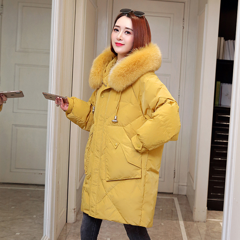 2020 New Ayusnue Parka Women's Winter Jacket Down Cotton Coat with Hoodie Red Korean Fox Fur Collar Oversized Parkas Mujer 18109 41kw, Black one
2020 New Ayusnue Parka Women's Winter Jacket Down Cotton Coat with Hoodie Red Korean Fox Fur Collar Oversized Parkas Mujer 18109 41kw, Black one