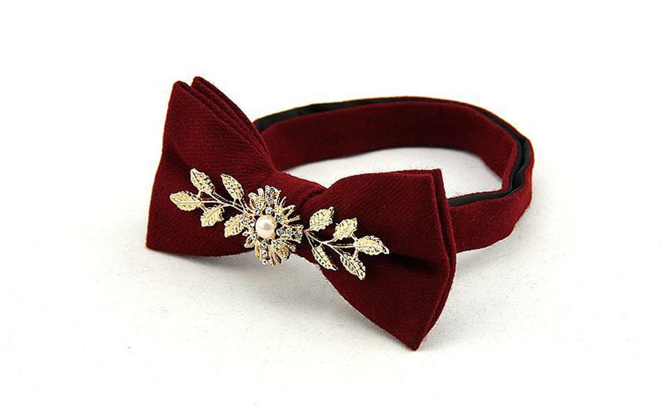 finest neckwear for men evening party wedding bow tie diamond butterfly wool bowknot casual bowties stage boxed gift