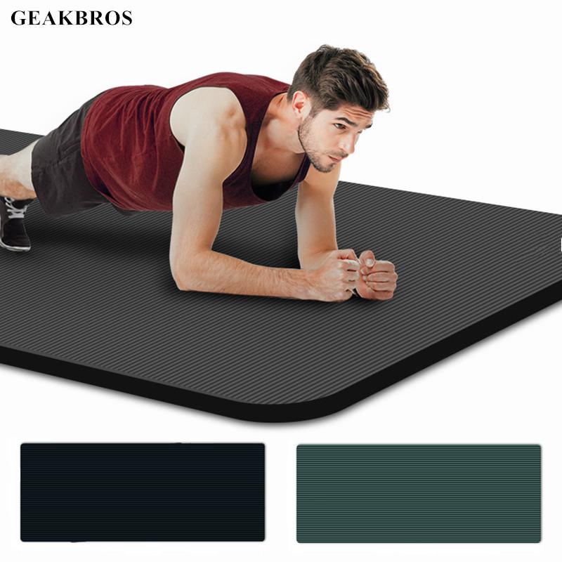 10/15mm Yoga Mat NRB Non-slip Mats Extra Thick For Beginner Home Fitness Pilates Sports Gym Exercise Pads Carpet Mat 200*61cm, Red
10/15mm Yoga Mat NRB Non-slip Mats Extra Thick For Beginner Home Fitness Pilates Sports Gym Exercise Pads Carpet Mat 200*61cm, Red