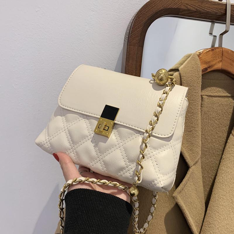 Handbag 2021 Fashion New female Tote bag Quality PU Leather Women Designer Handbag Chain Shoulder Messenger bag, Black
Handbag 2021 Fashion New female Tote bag Quality PU Leather Women Designer Handbag Chain Shoulder Messenger bag, Black