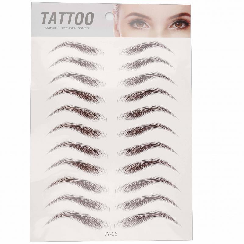 6D Eyebrow Sticker Bionic Tattoo Semi-Permanent Water Transfer Waterproof Embroidery Eyebrow Tattoo Sticker Makeup Supplies
6D Eyebrow Sticker Bionic Tattoo Semi-Permanent Water Transfer Waterproof Embroidery Eyebrow Tattoo Sticker Makeup Supplies