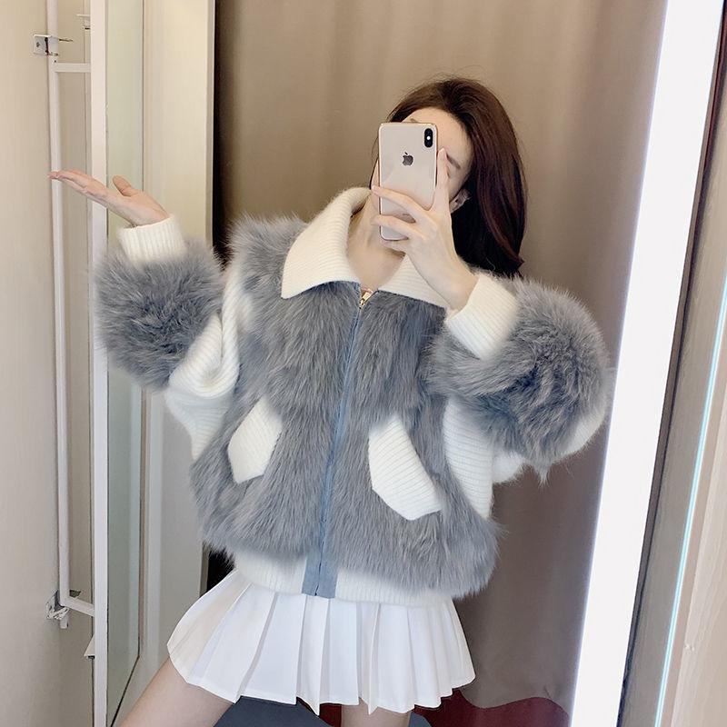 Furry Coat Fashion High Quality Faux Fur Coat Jacket Women 2020 Splicing Women Winter Mink Long Sleeve Luxury Fur, Gray
Furry Coat Fashion High Quality Faux Fur Coat Jacket Women 2020 Splicing Women Winter Mink Long Sleeve Luxury Fur, Gray