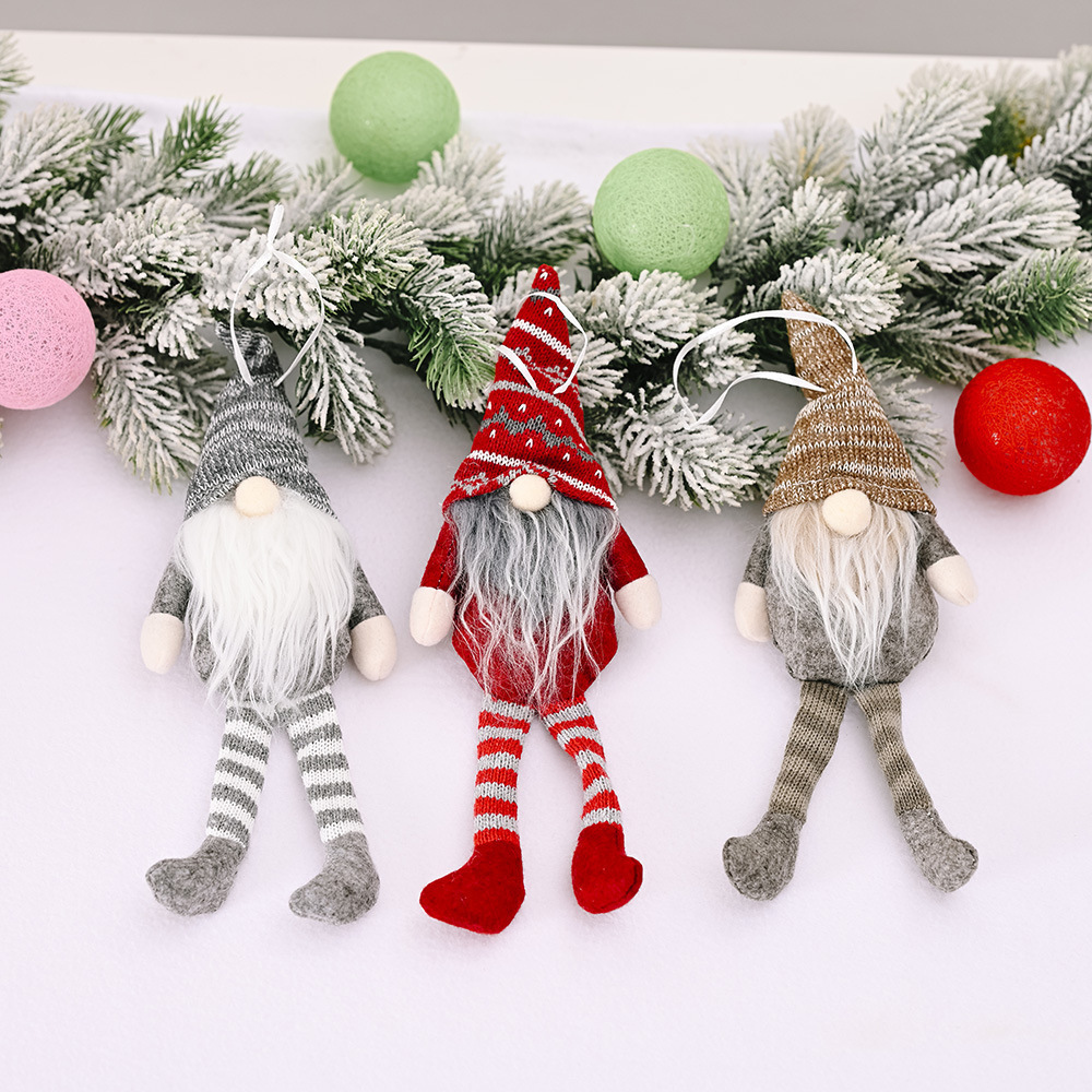 6 Style Christmas Decorations Stripe Forest Old Man Hanging Leg Hanging Faceless Doll Hanging Santa Doll Wholesale
6 Style Christmas Decorations Stripe Forest Old Man Hanging Leg Hanging Faceless Doll Hanging Santa Doll Wholesale