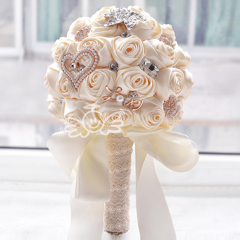 20 Colors Gorgeous Wedding Flowers Bridal Bouquets Artificial Wedding Bouquet Crystal Sparkle With Pearls, A1
20 Colors Gorgeous Wedding Flowers Bridal Bouquets Artificial Wedding Bouquet Crystal Sparkle With Pearls, A1